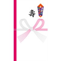Web祝儀袋・のし袋・香典袋コンテンツ販売 絵あり1点もの「壽」